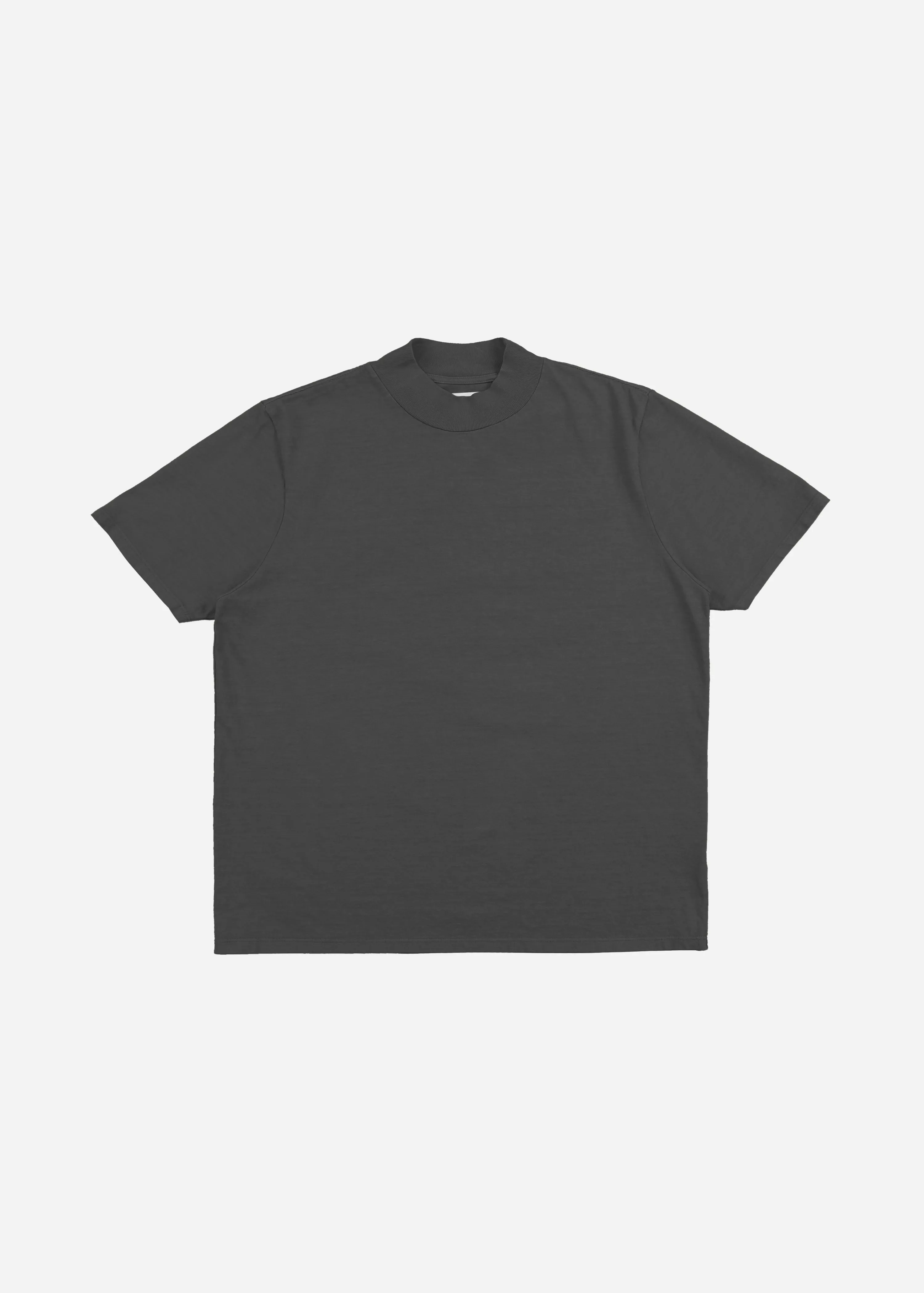 Heavyweight Mock Neck Tee