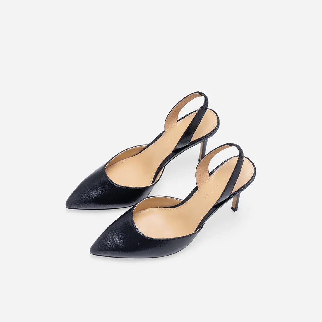 Hebe Crinkle Pumps