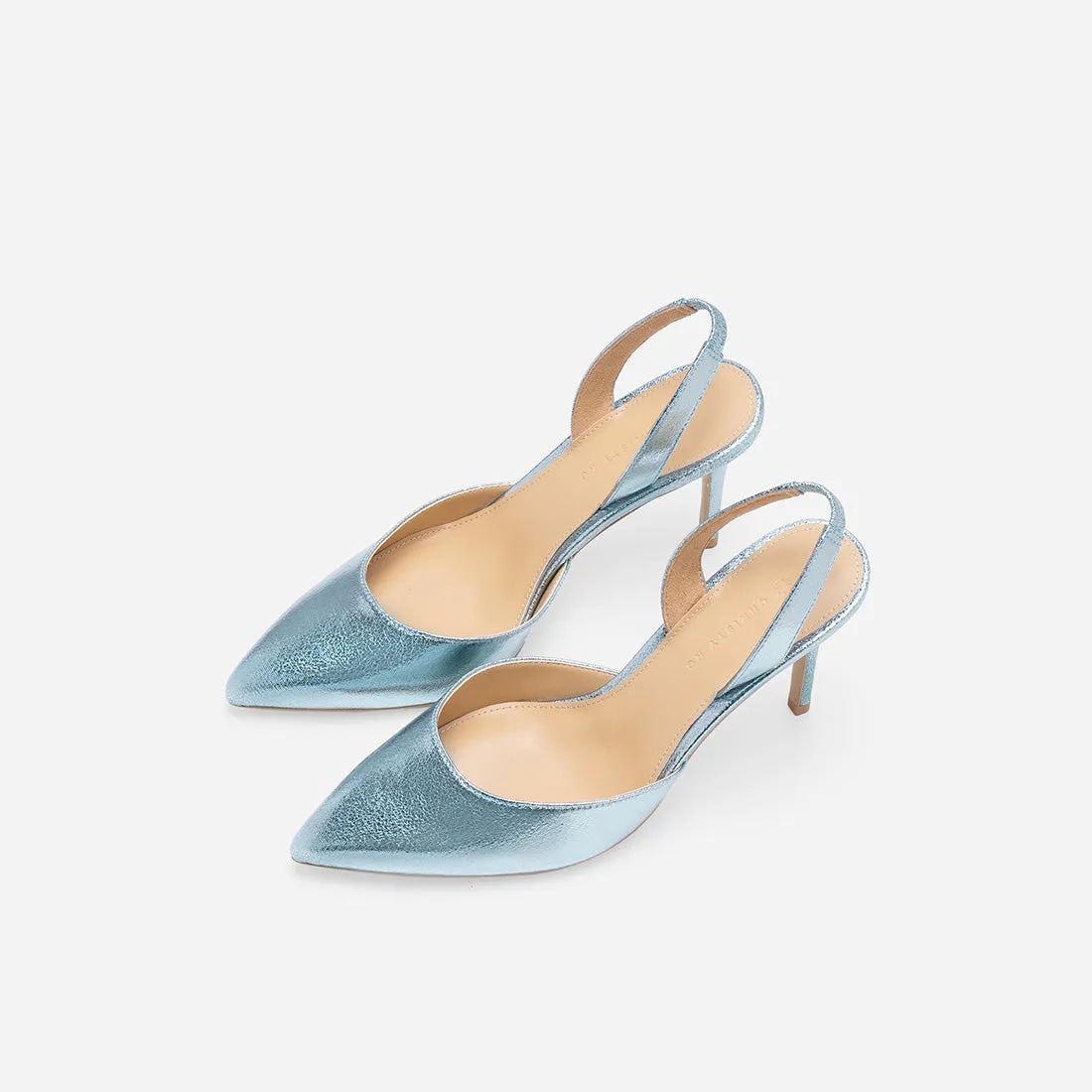 Hebe Crinkle Pumps