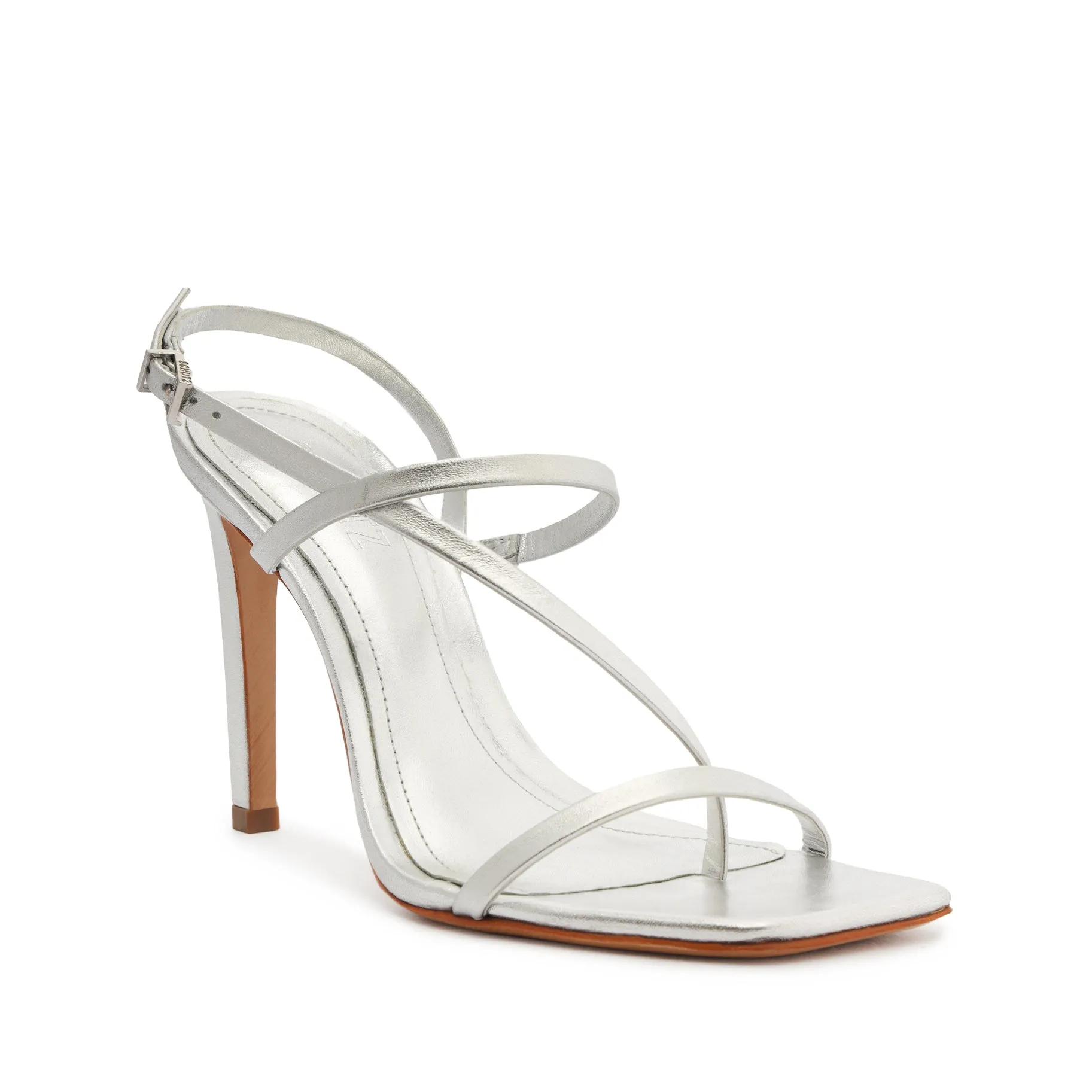 Heloise High Metallic Leather Sandal