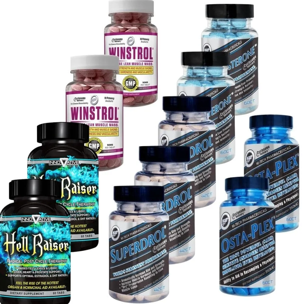 Hi-Tech Pharmaceuticals The Bulking & Cutting Stack 24 Week Stack