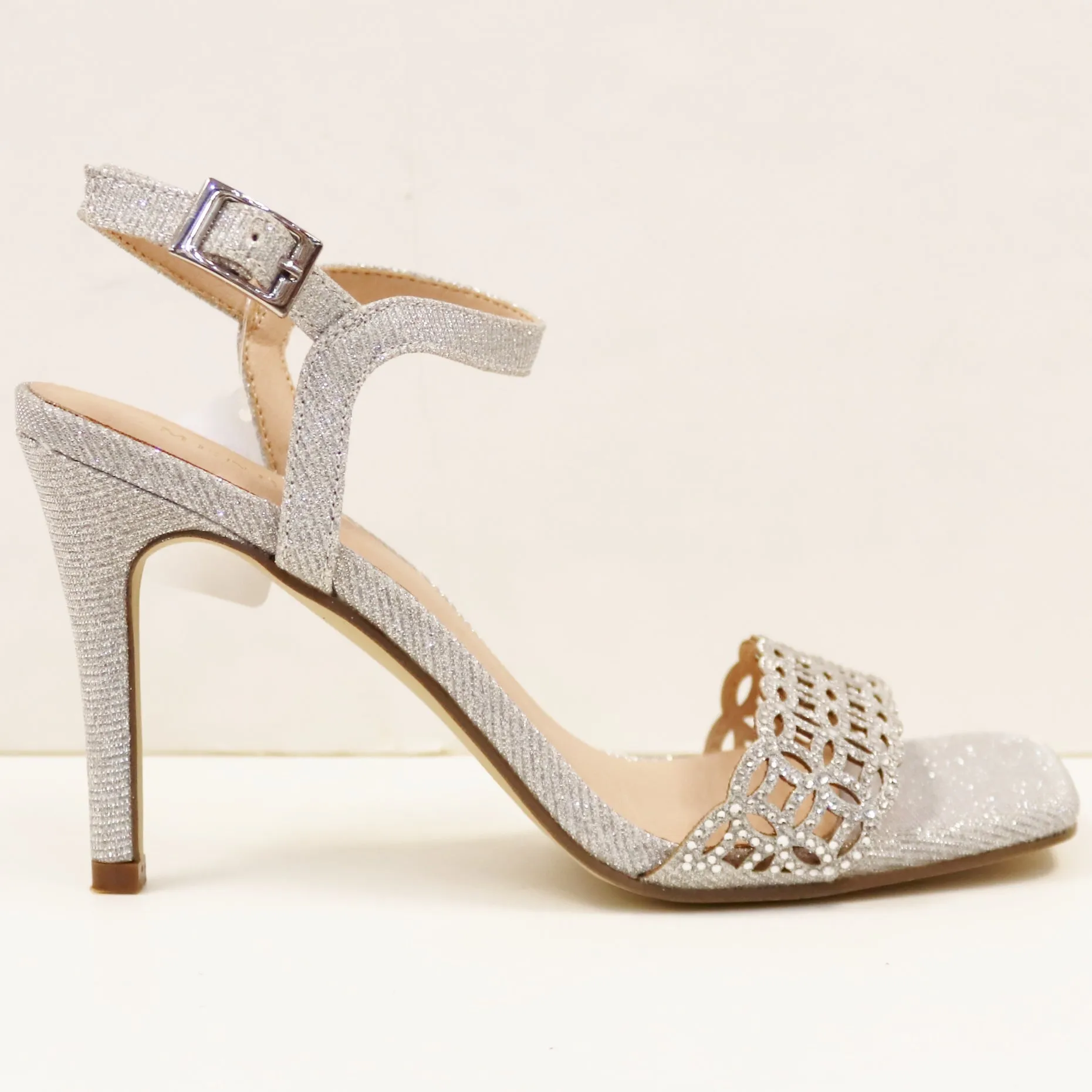 HIGH HEEL EVENING SANDAL