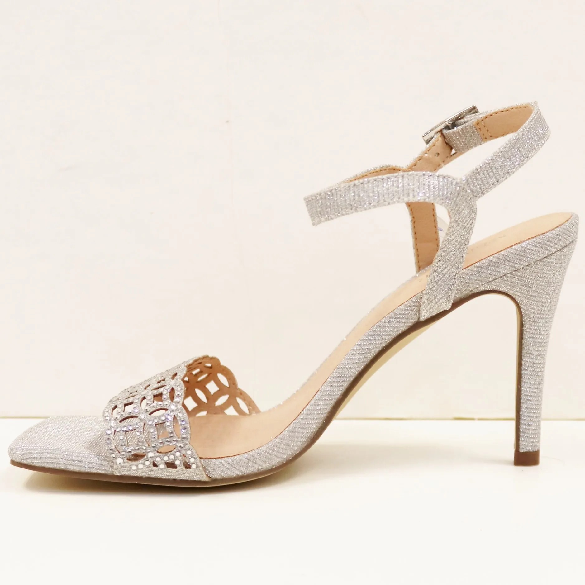 HIGH HEEL EVENING SANDAL