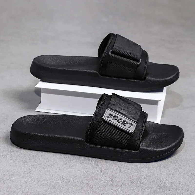 Hnzxzm 2024 New Luxury Youth Casual Walking Slides Comfortable Water Swimming Sandals Men Daily Travel Slippers Big Size 47