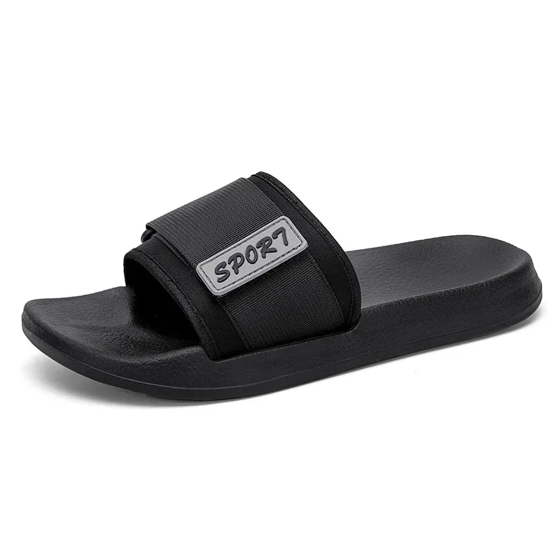 Hnzxzm 2024 New Luxury Youth Casual Walking Slides Comfortable Water Swimming Sandals Men Daily Travel Slippers Big Size 47