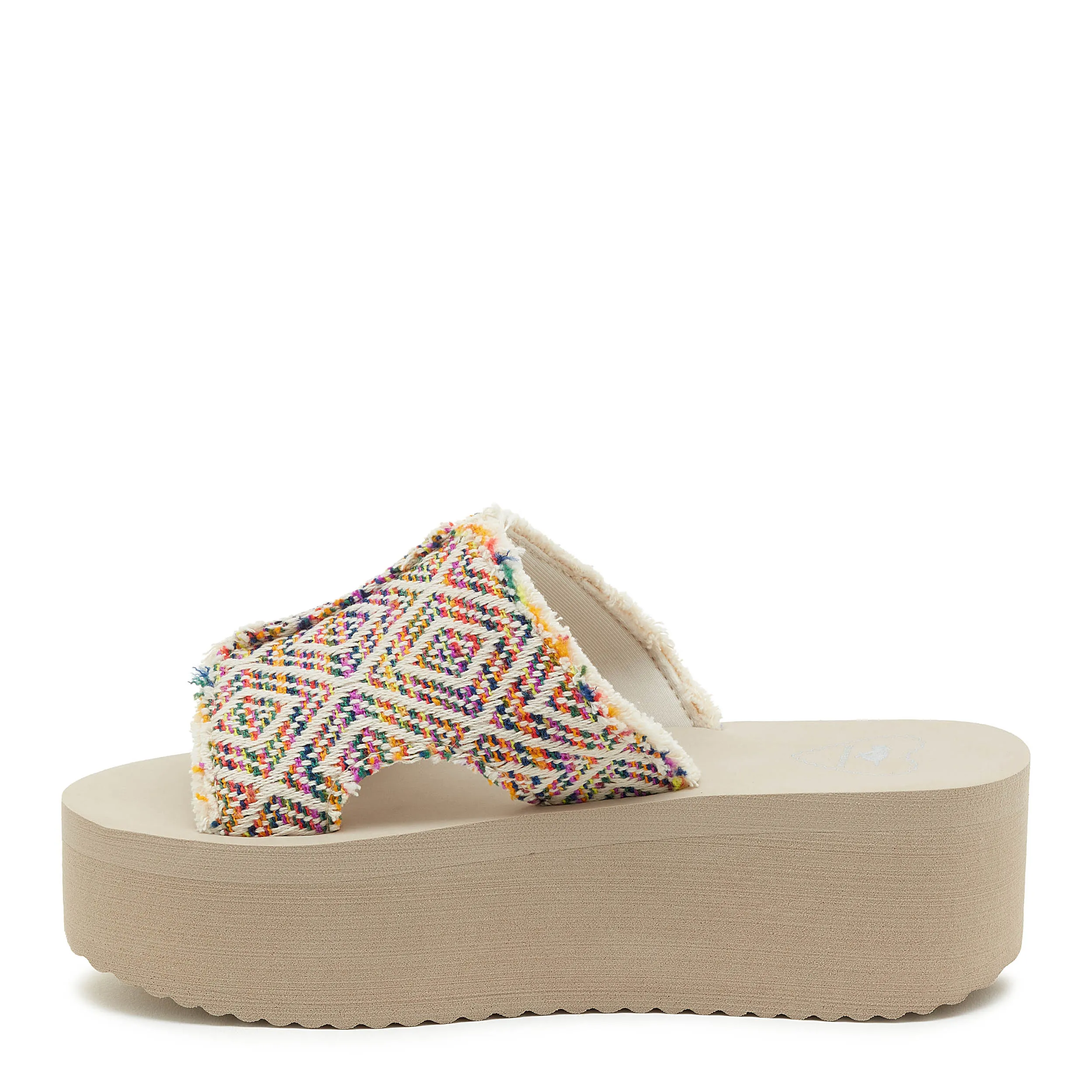 Honalo Rainbow Platform Sandals