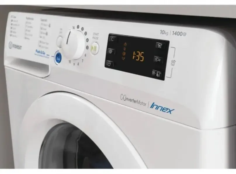 Indesit BWE101486XWUKN 10Kg Washing Machine with 1400 rpm - White - A Rated