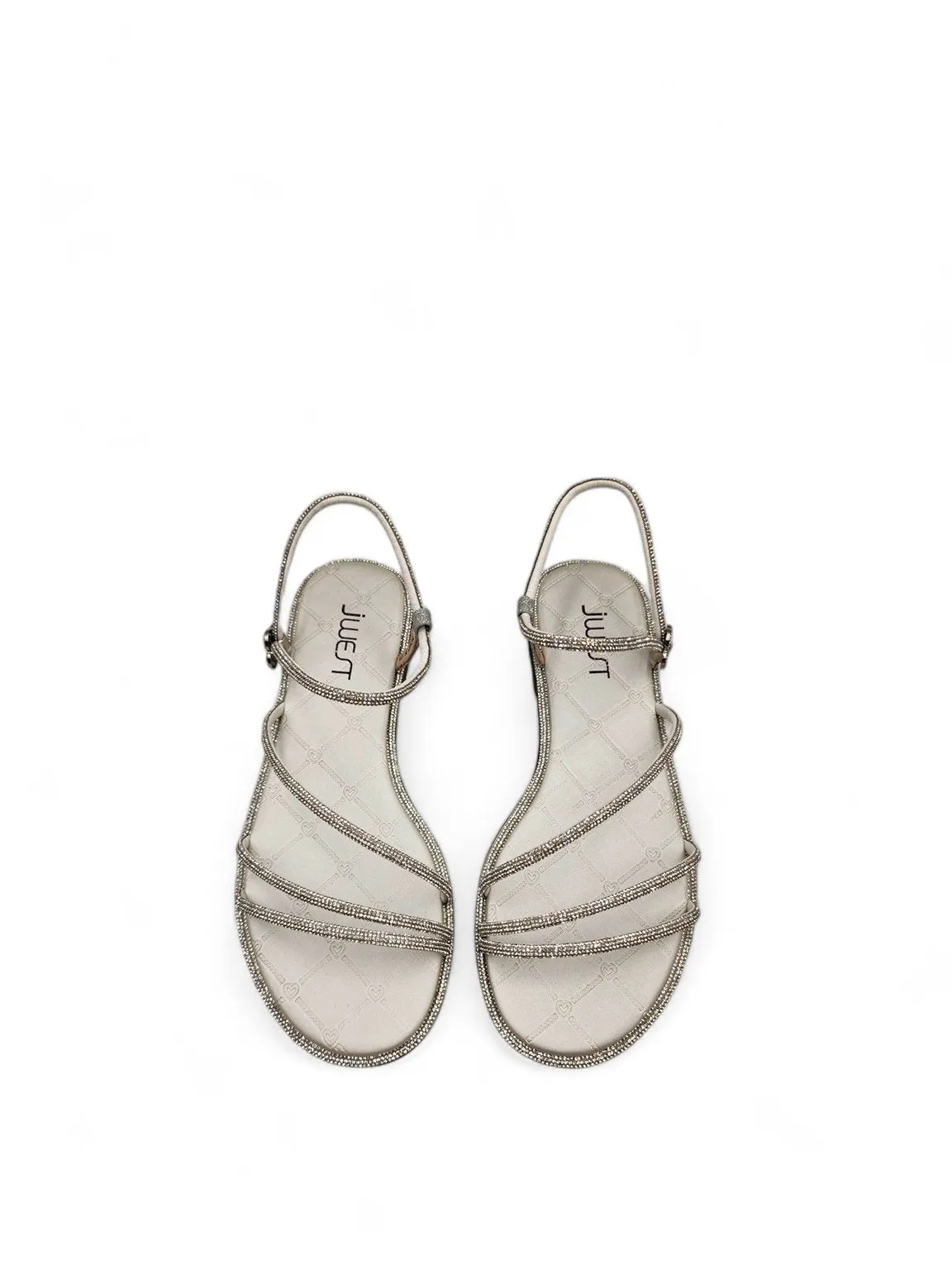 Jasmine Crystal Strap Sandal