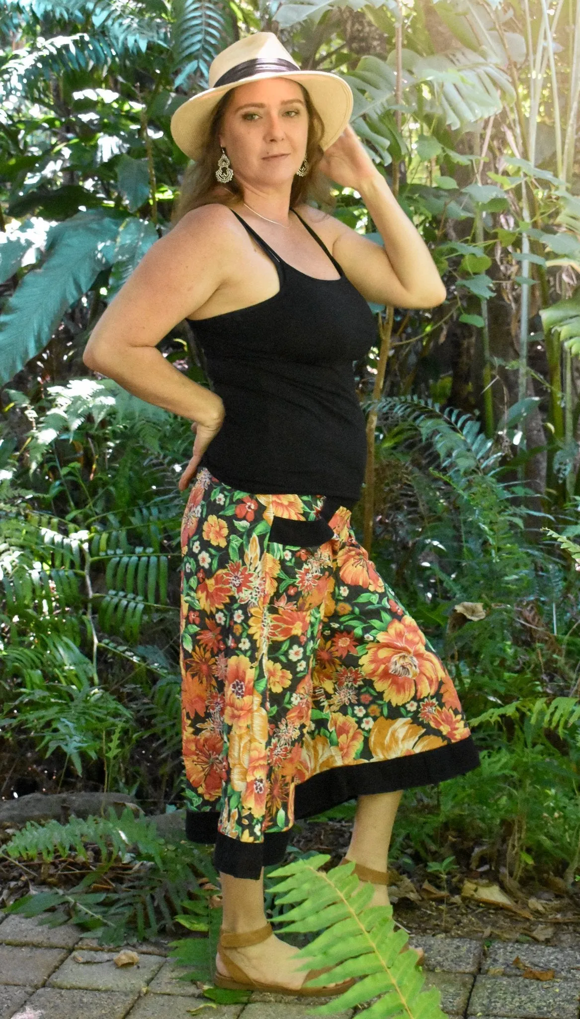 Jilly Pants - Flower Green