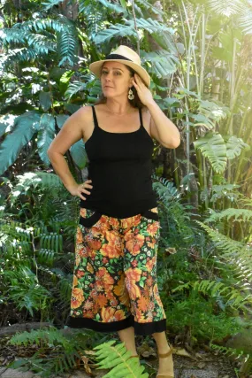 Jilly Pants - Flower Green