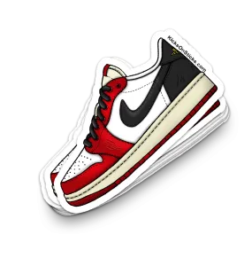 Jordan 1 Low "Trophy Room" Sneaker Sticker