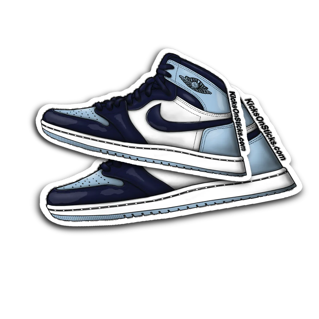 Jordan 1 "UNC Patent" Sneaker Sticker