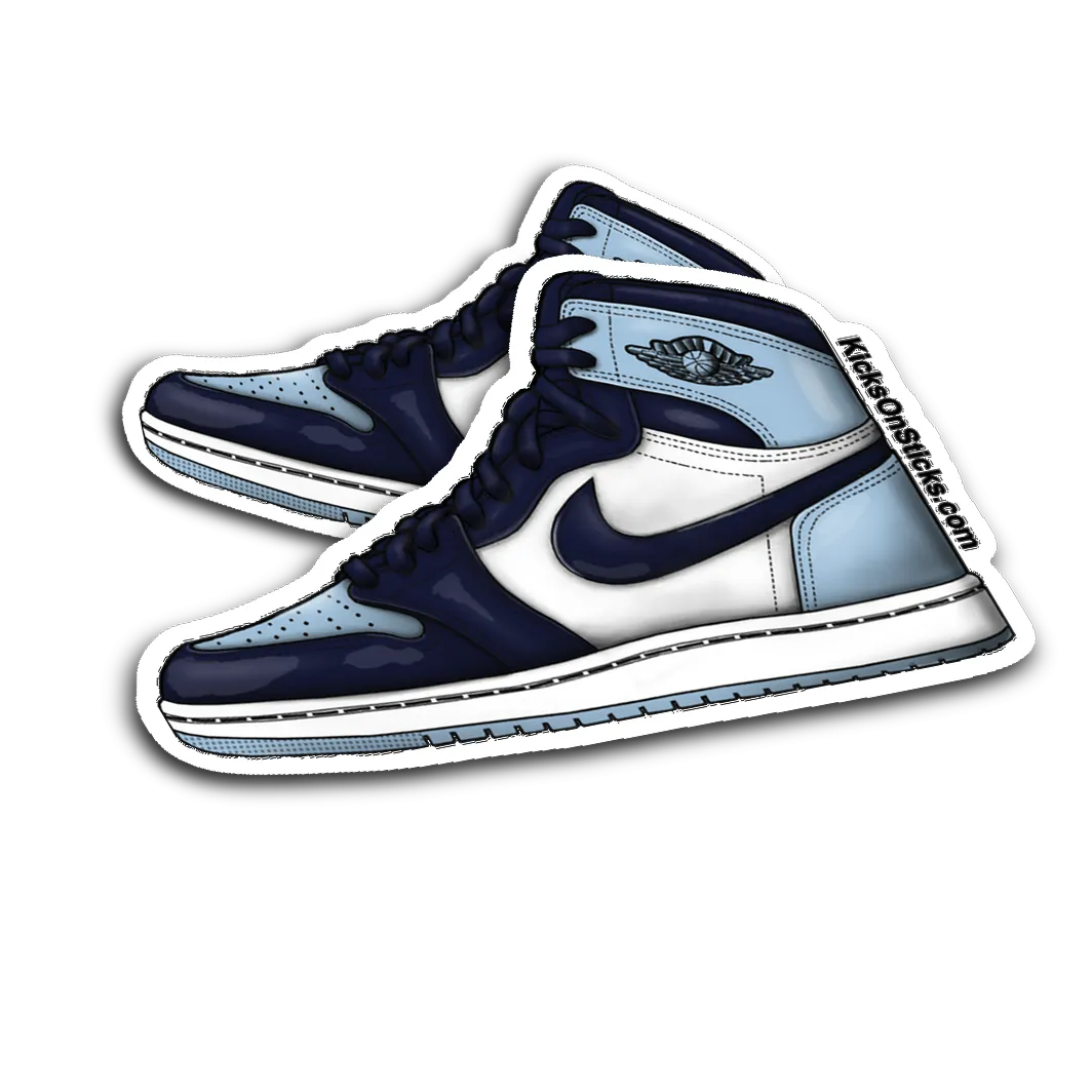 Jordan 1 "UNC Patent" Sneaker Sticker