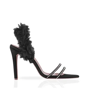 Elegant Joya Black High Heels for Evening Wear