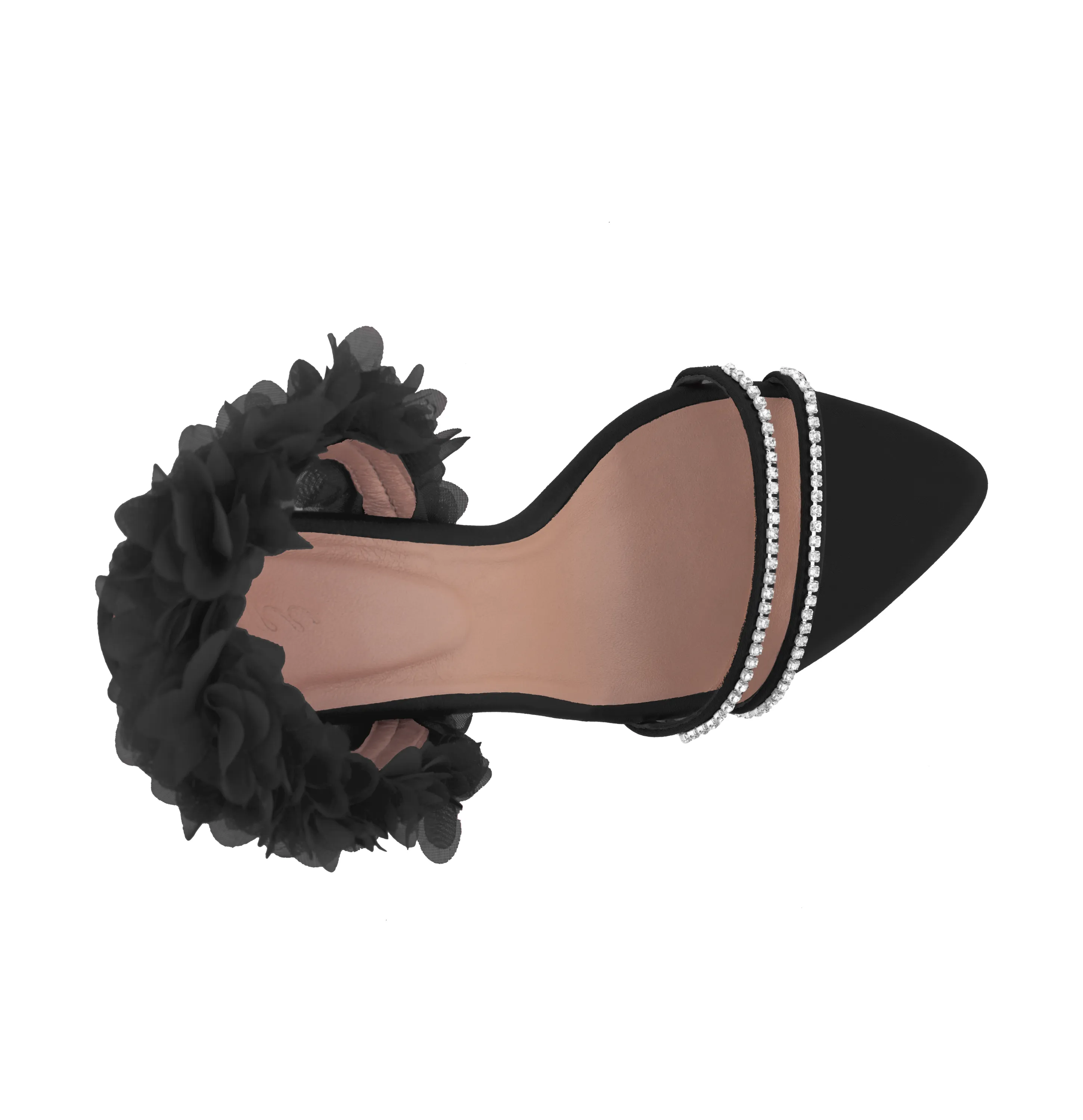 Elegant Joya Black High Heels for Evening Wear