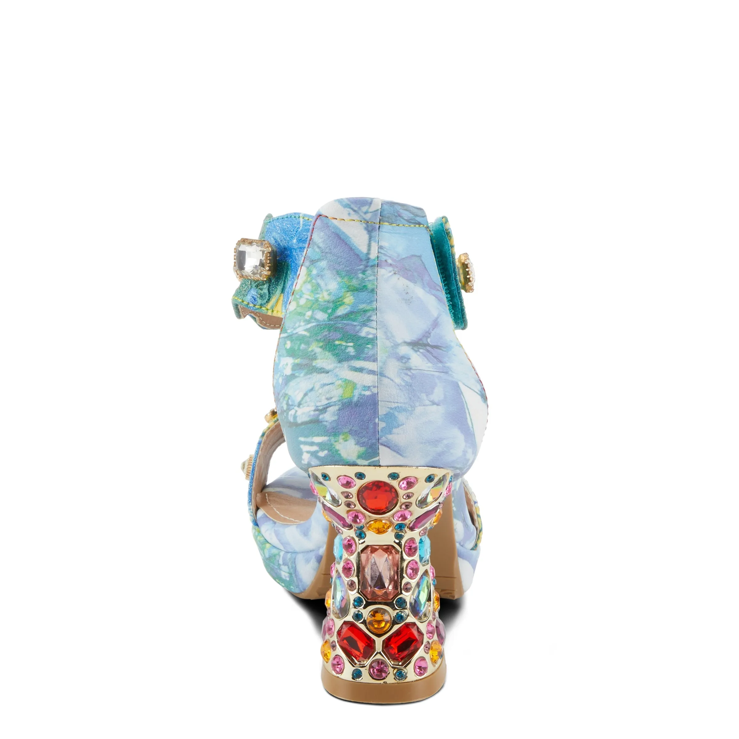 L'ARTISTE JEWELL CLOSED BACK SANDALS