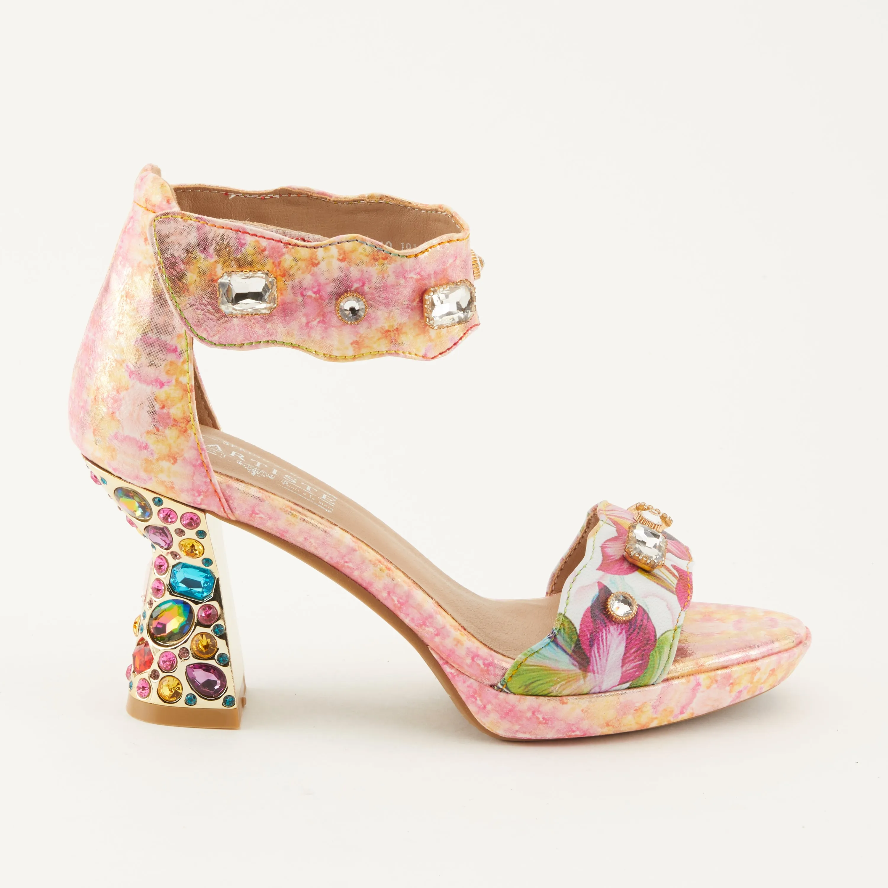 L'ARTISTE JEWELL CLOSED BACK SANDALS