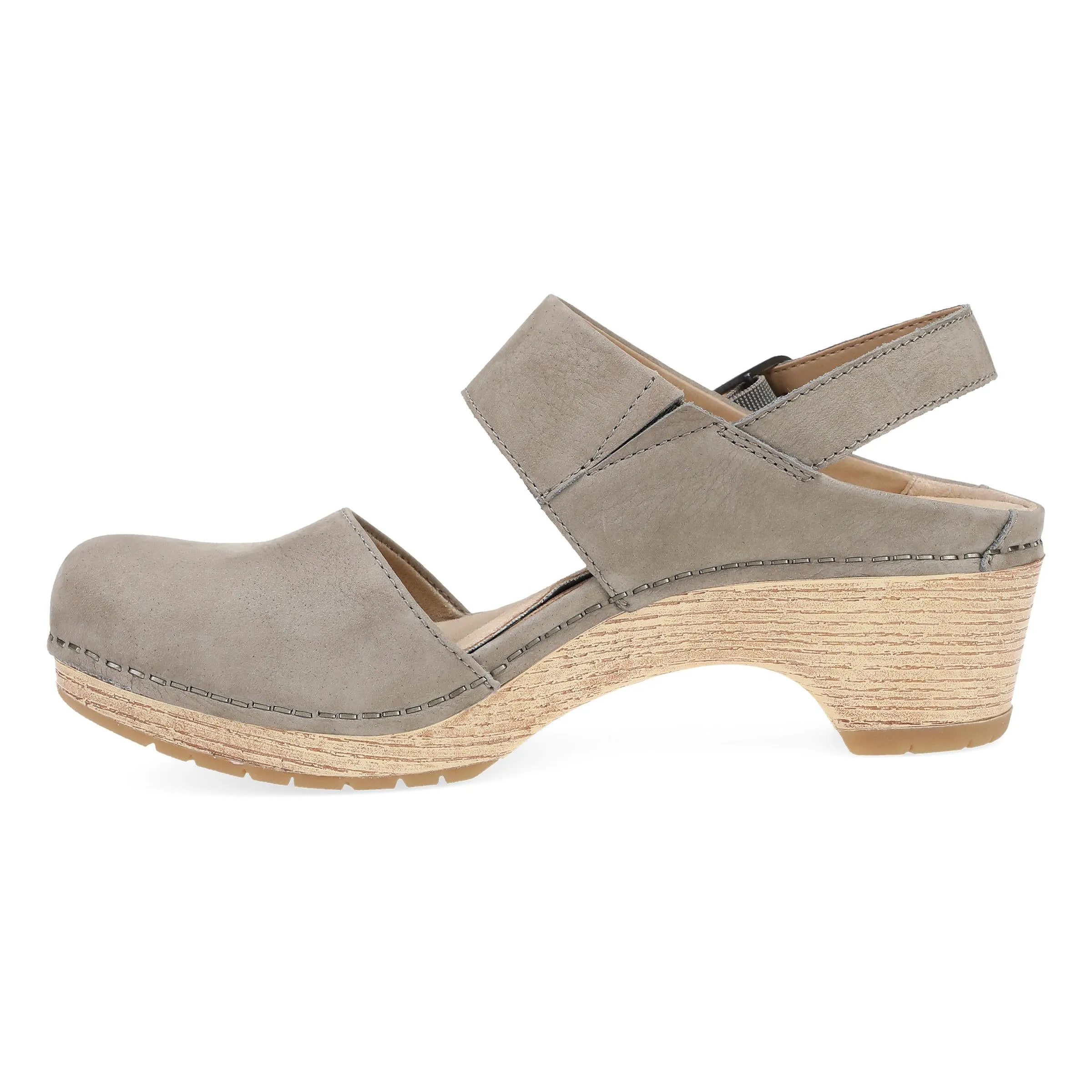 Lucia Taupe Milled Nubuck