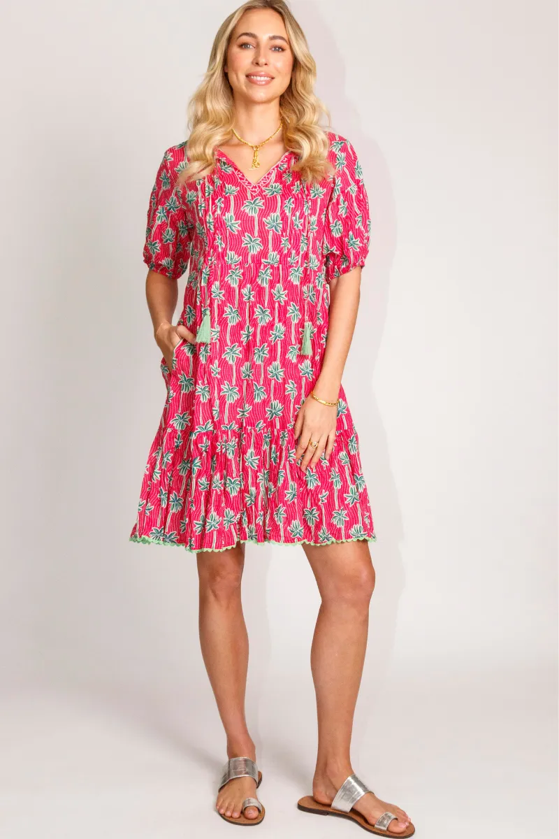 Lula Life Palm Cove Dress Melon