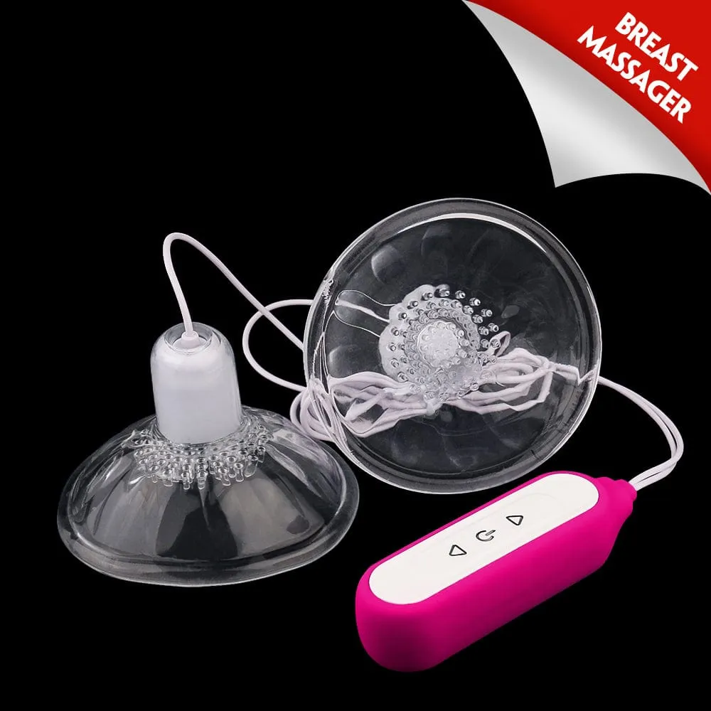 Enhanced Mamilo Vibrating Nipple Suction Set