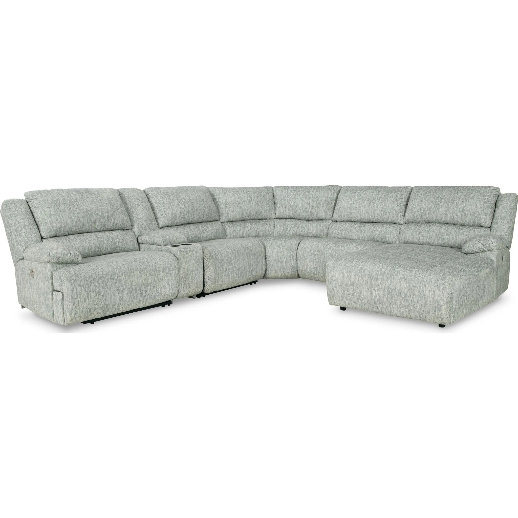 McClelland 6 Piece Power Reclining Sectional