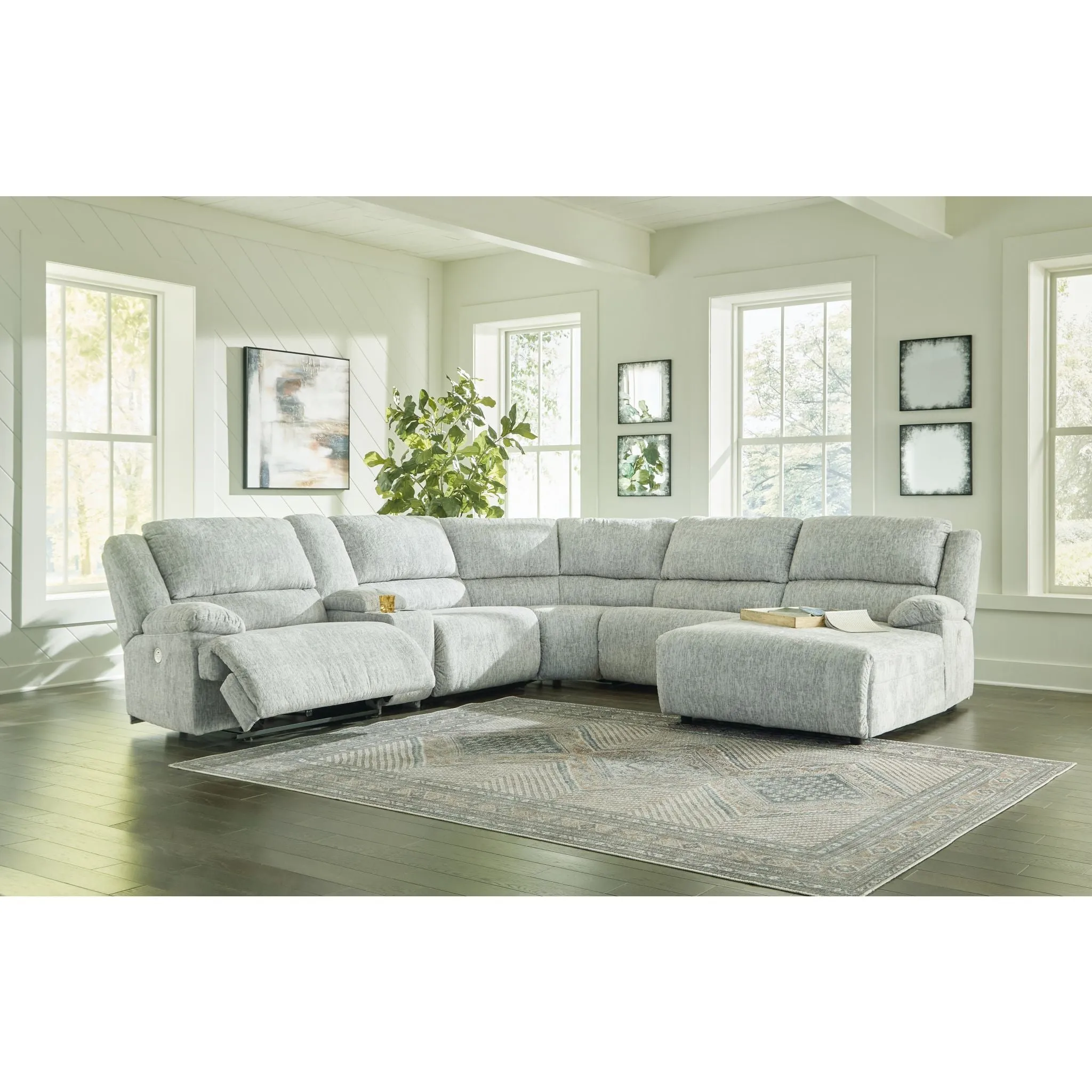 McClelland 6 Piece Power Reclining Sectional