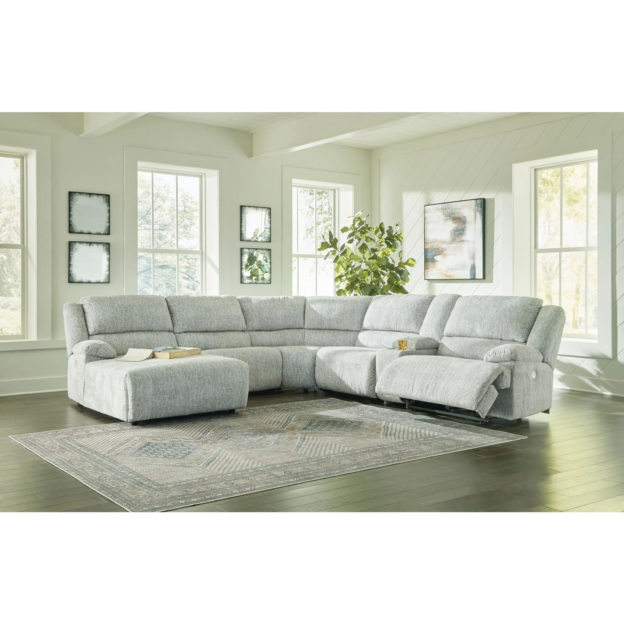 McClelland 6 Piece Power Reclining Sectional