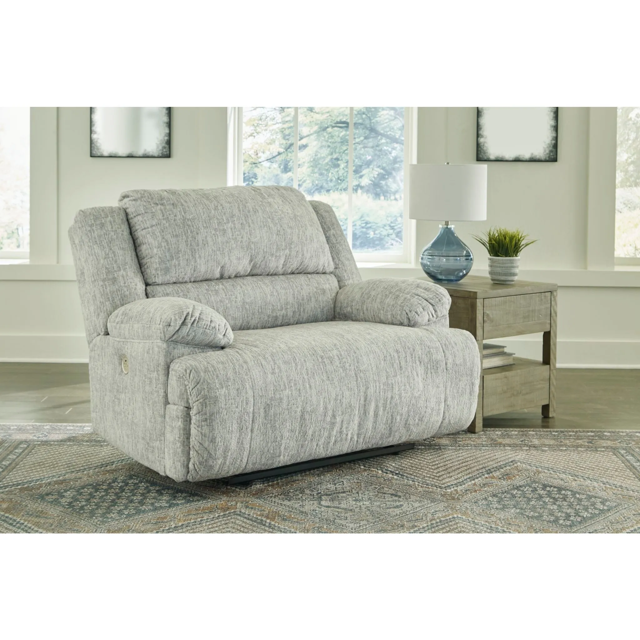 McClelland Zero Wall Wide Seat Recliner with Power