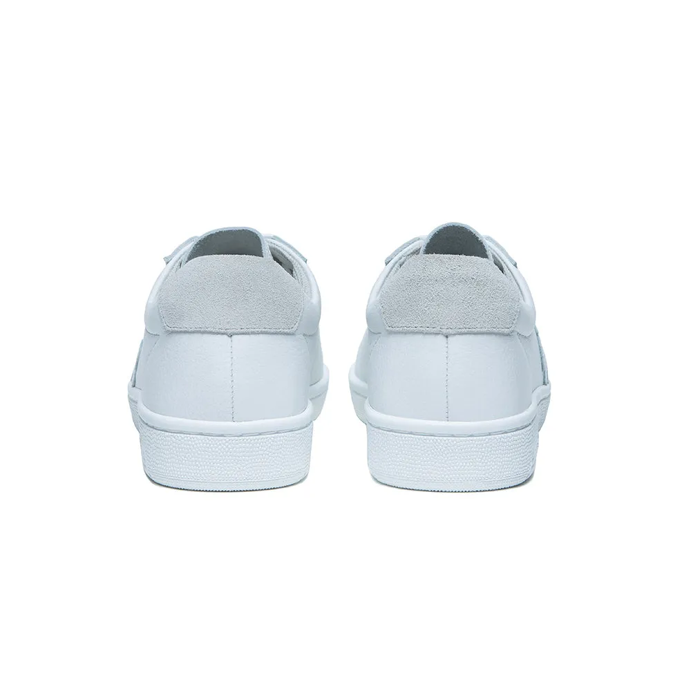 Men's Honor White Logo Leather Sneakers 08014-000