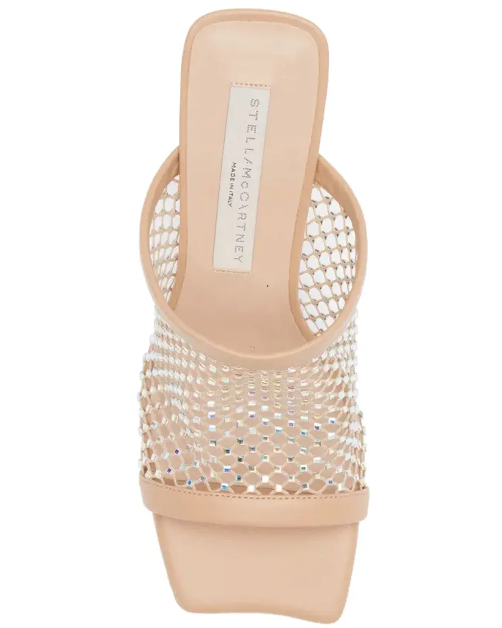 Mesh Stretch Sandal in Powder