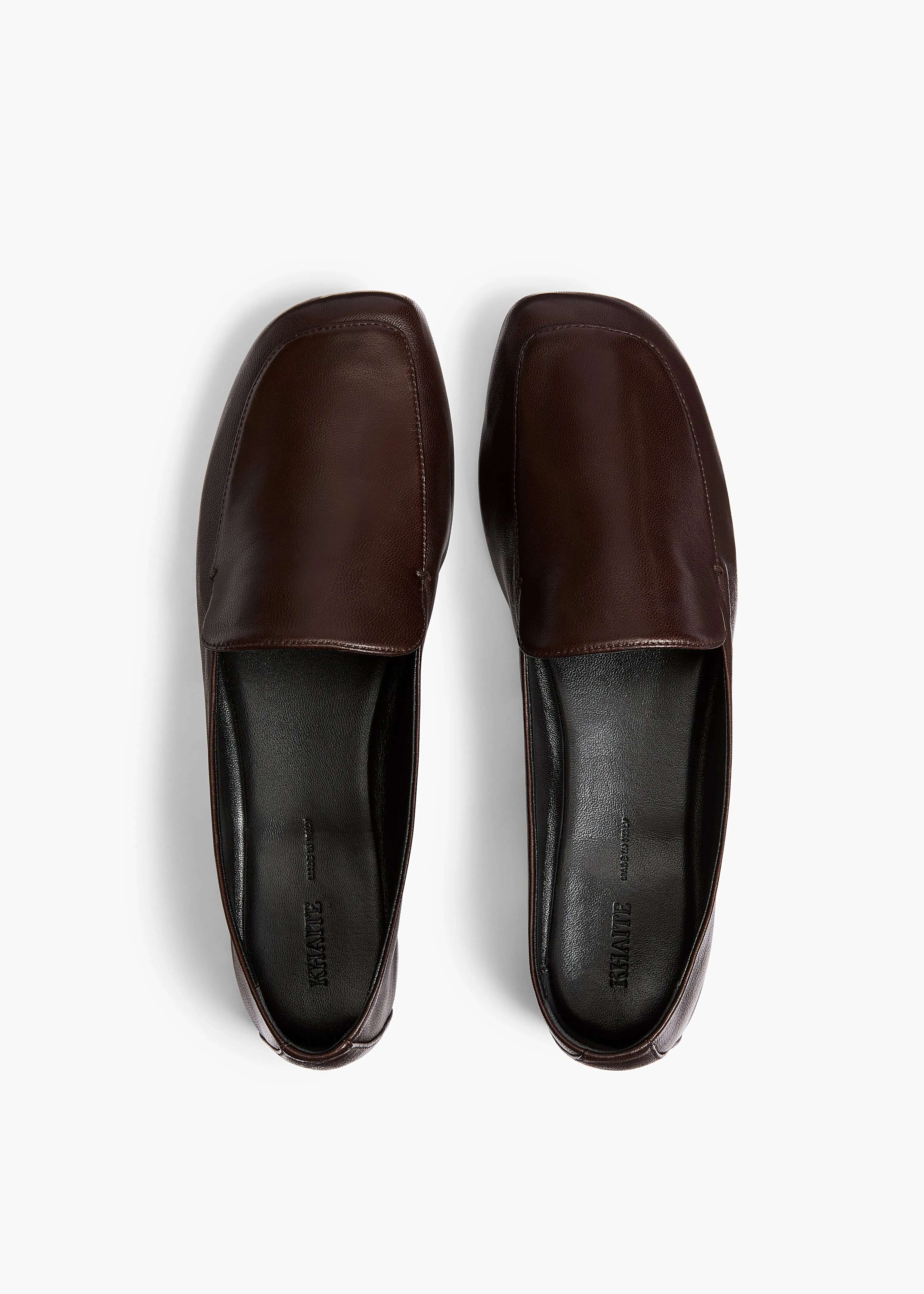 Monroe Loafer in Chocolate Nappa Leather