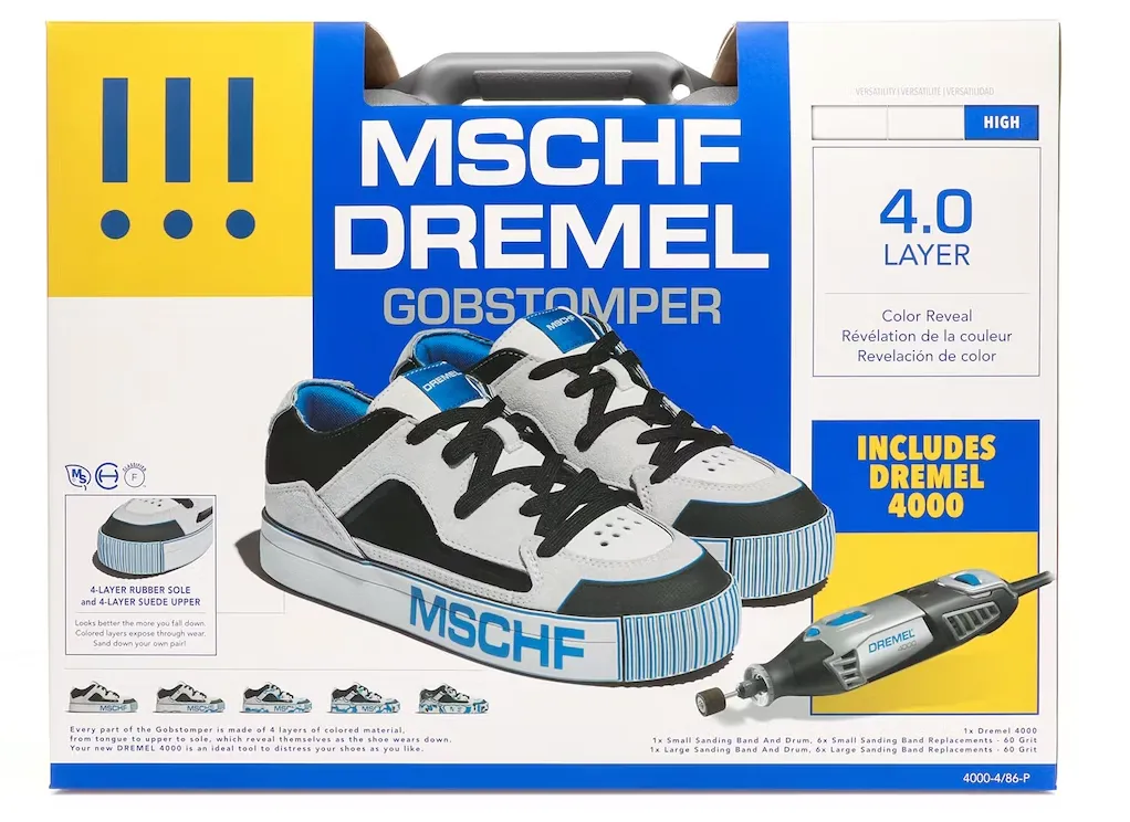 MSCHF GOBSTOMPER DREMEL EDITION