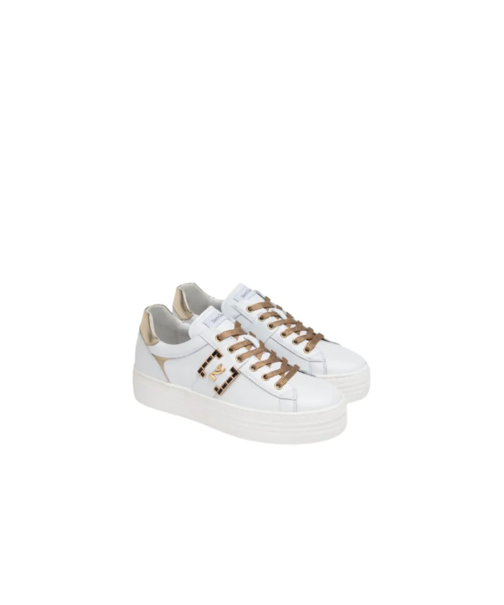 NERO GIARDINI TIMELESS TRAINERS