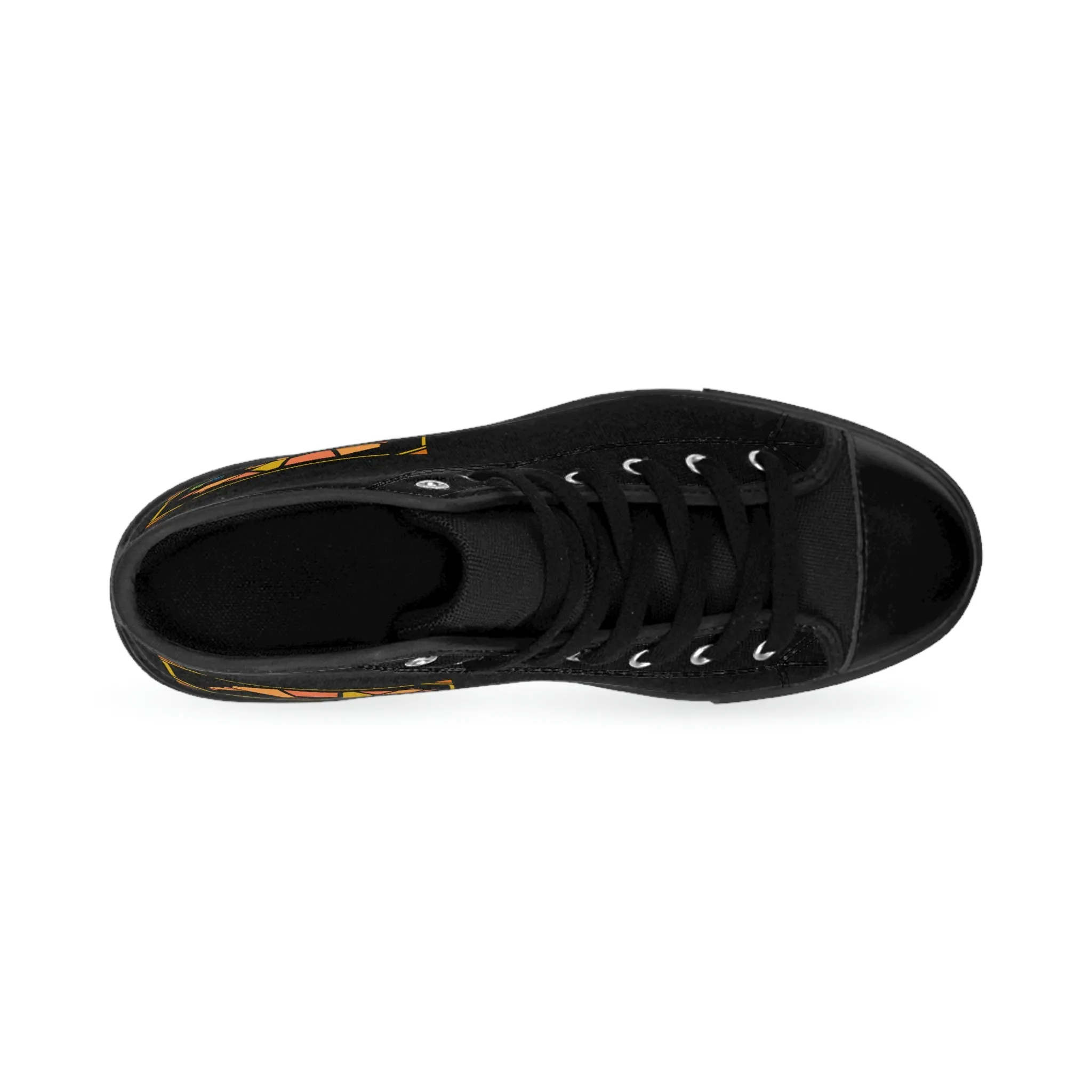 Orange Box Bear Men's Classic Sneakers