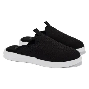 Pelli Slide - Jet Black / Lily White