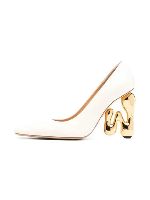 Pre Order:  Golden Icon High Heel Pumps