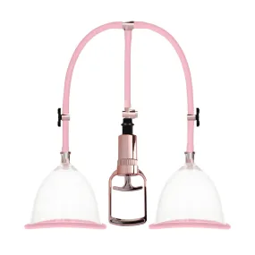 Pumped Breast Pump Medium Rose Gold