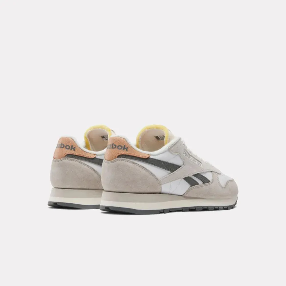 Reebok - Men's Classic Leather White/Stone