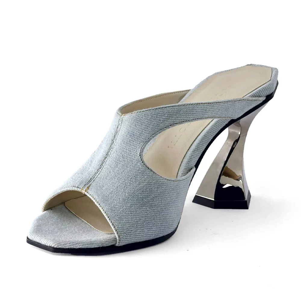 Reggente Denim Heels