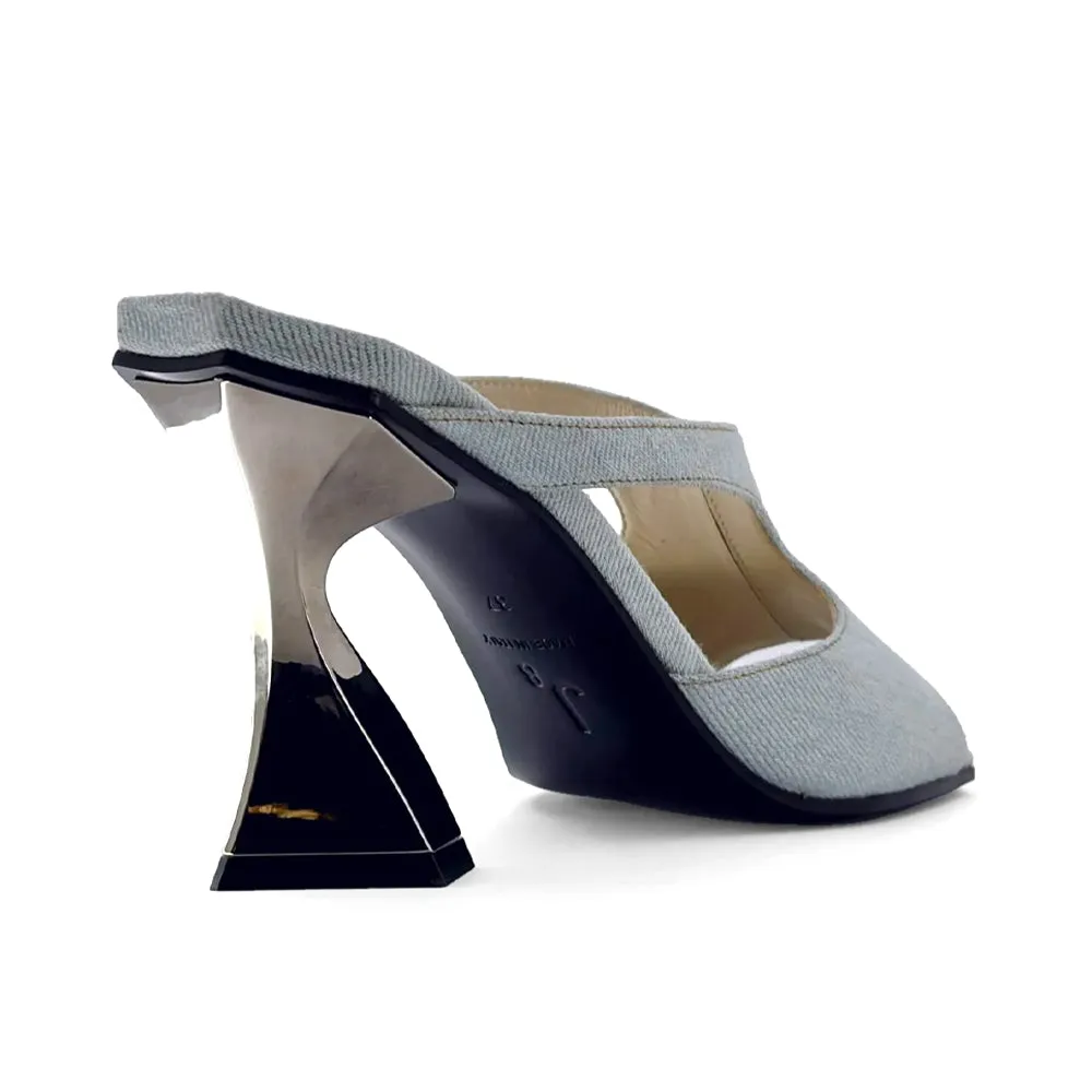 Reggente Denim Heels