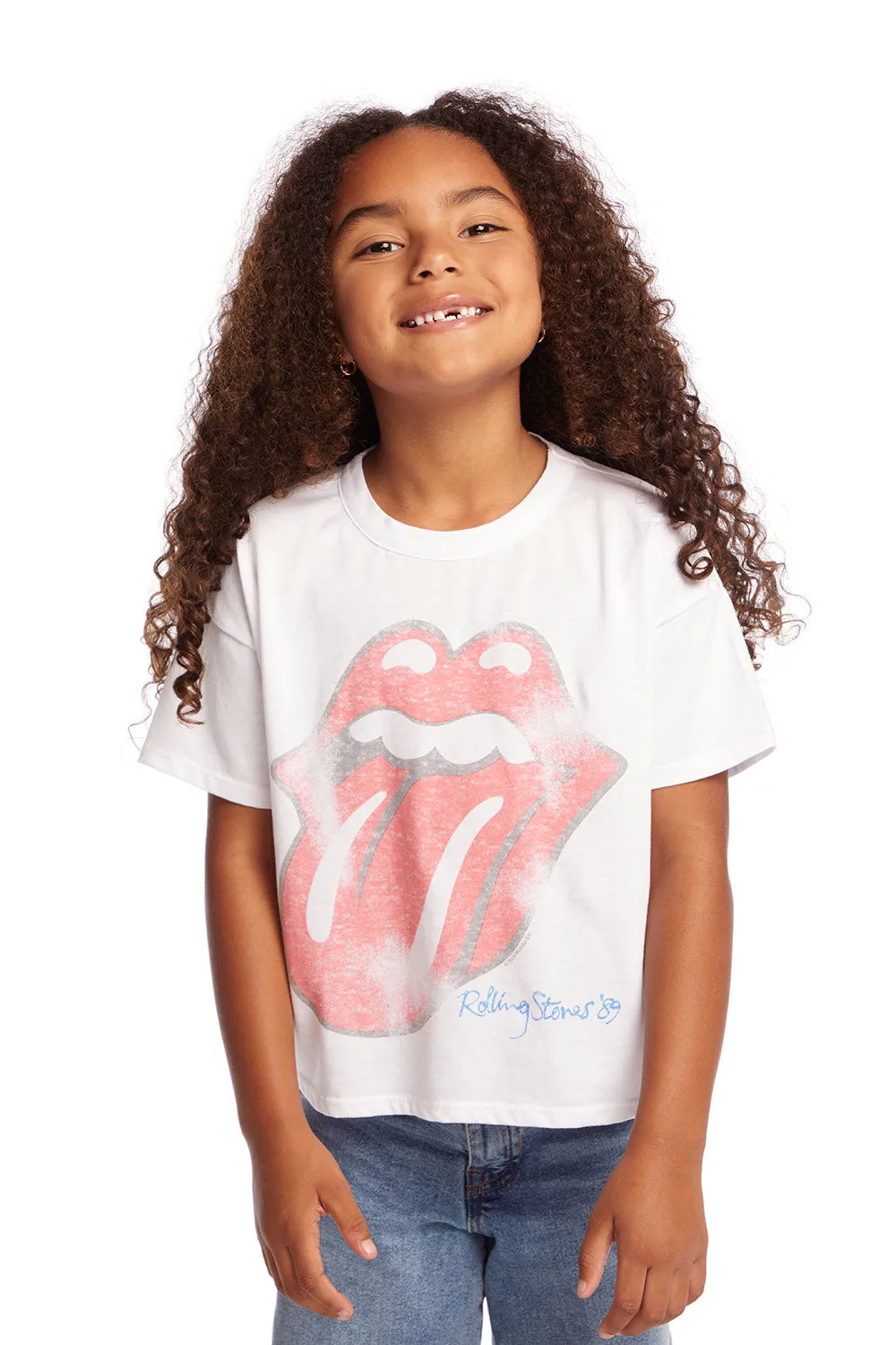 Rolling Stones Classic Logo Girls Tee