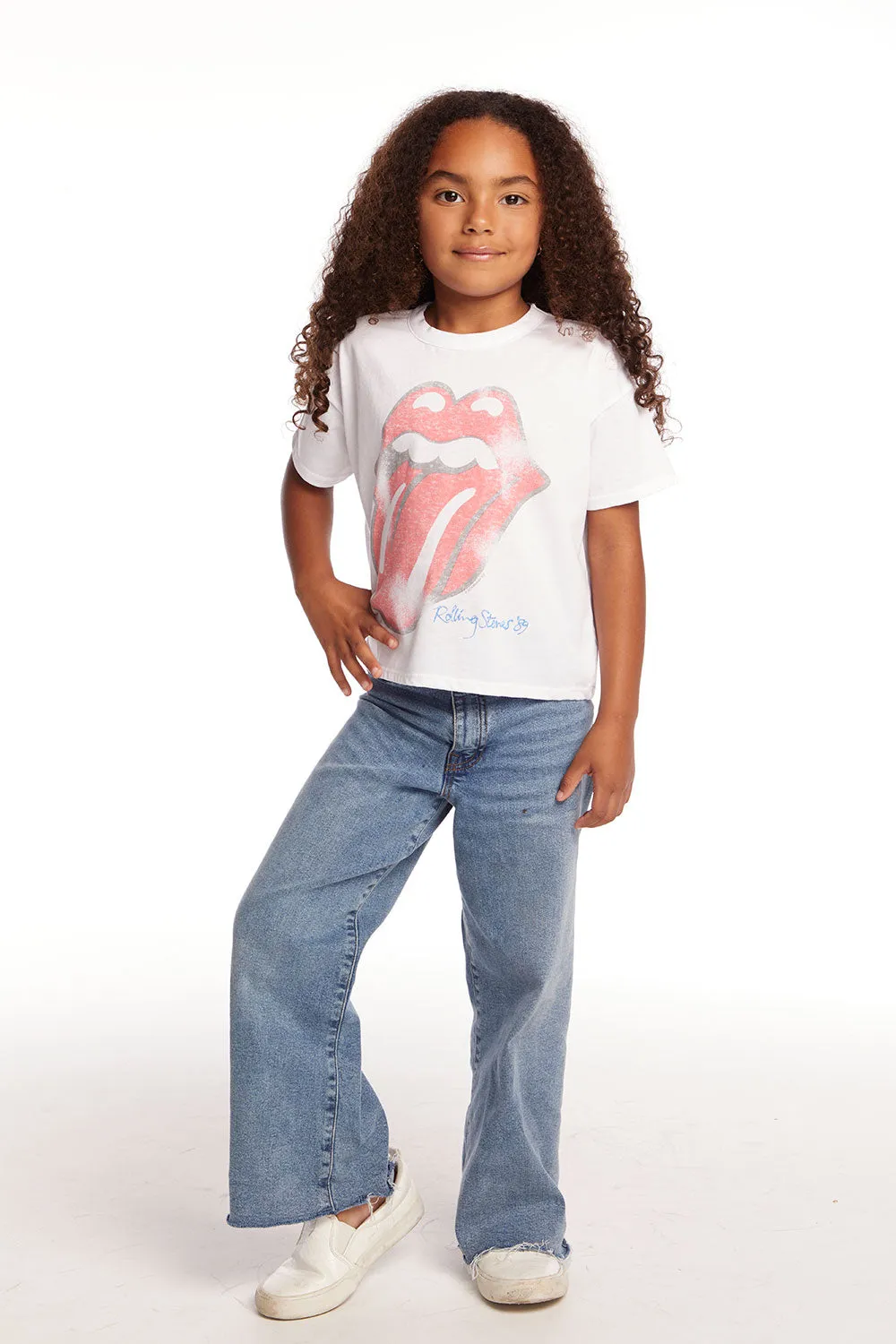 Rolling Stones Classic Logo Girls Tee