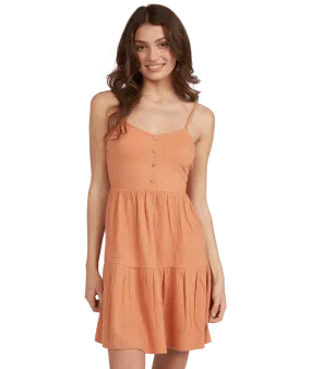 Roxy Beach Hangs Dress-Toasted Nut