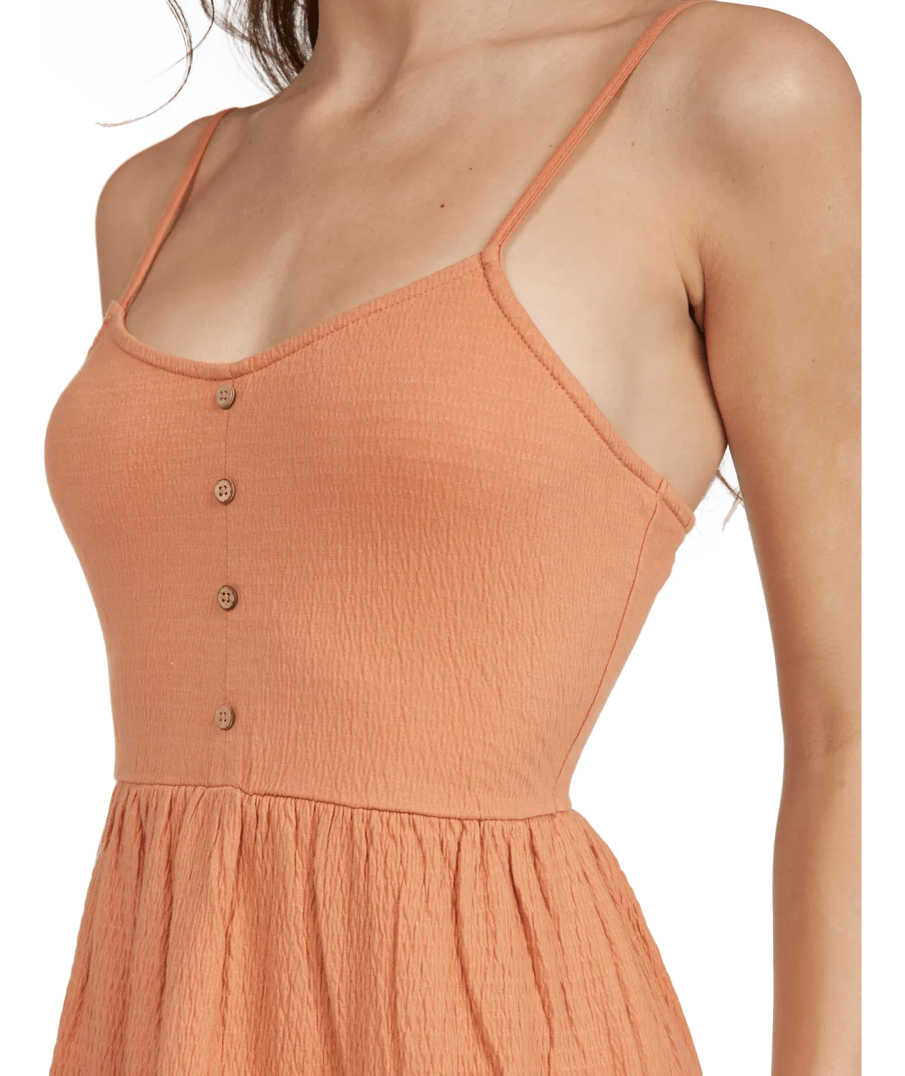 Roxy Beach Hangs Dress-Toasted Nut