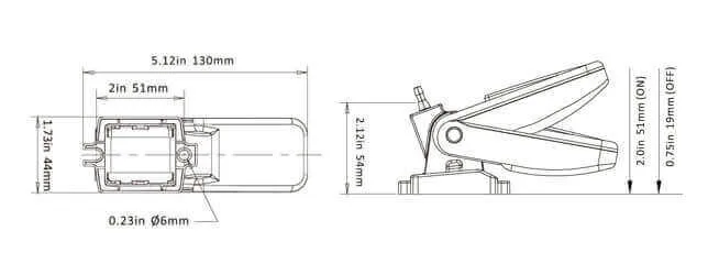 SEAFLO 20A Float Switch