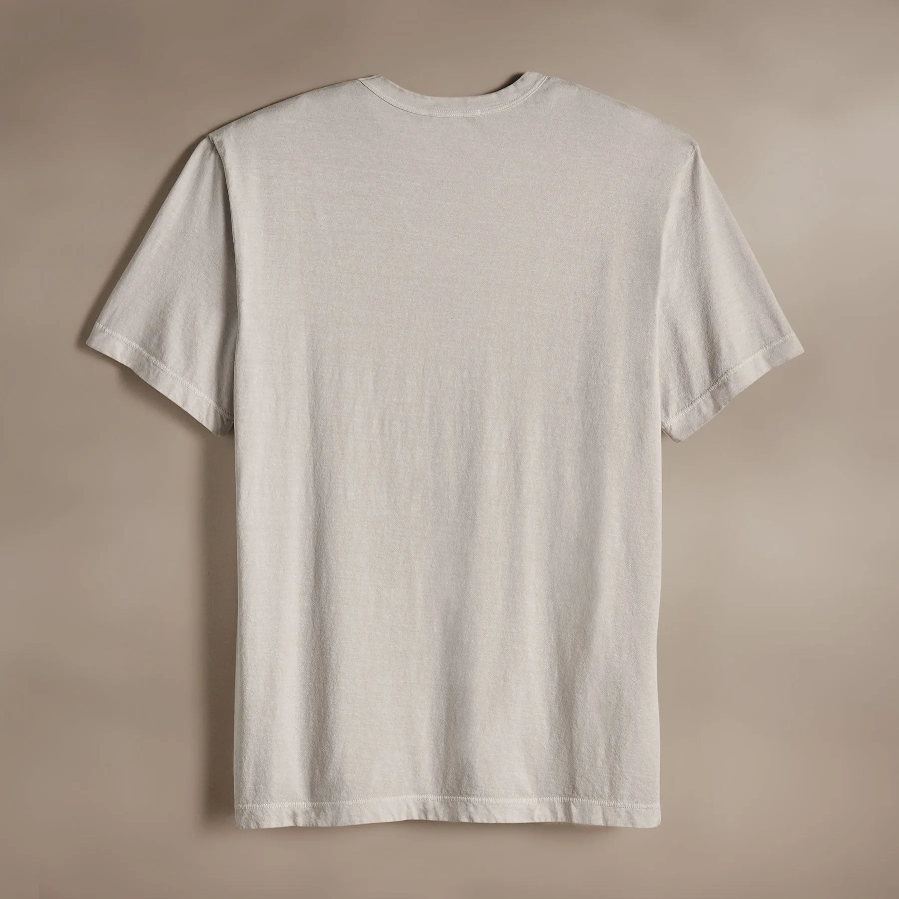 Short Sleeve Crew Neck - Light Mist Pigment