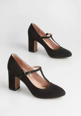 Simple Pleasantries T-Strap Heel