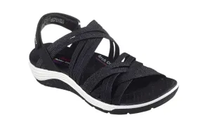 Skechers Womens Reggae Cup Simply Biased Black