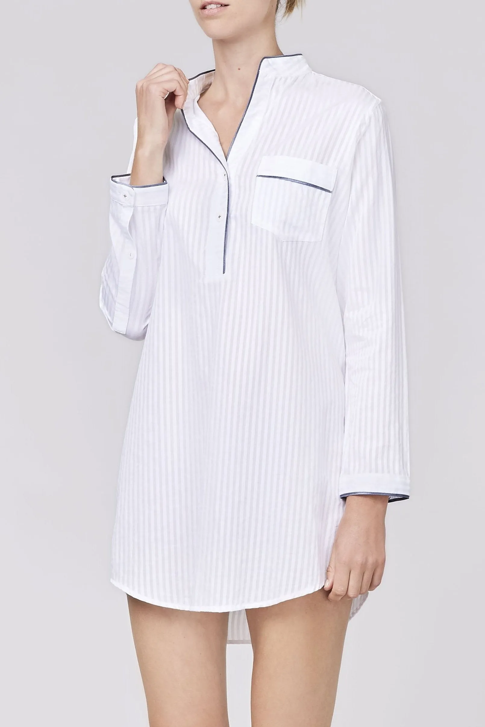 TESS COTTON SHORT SLEEP SHIRT