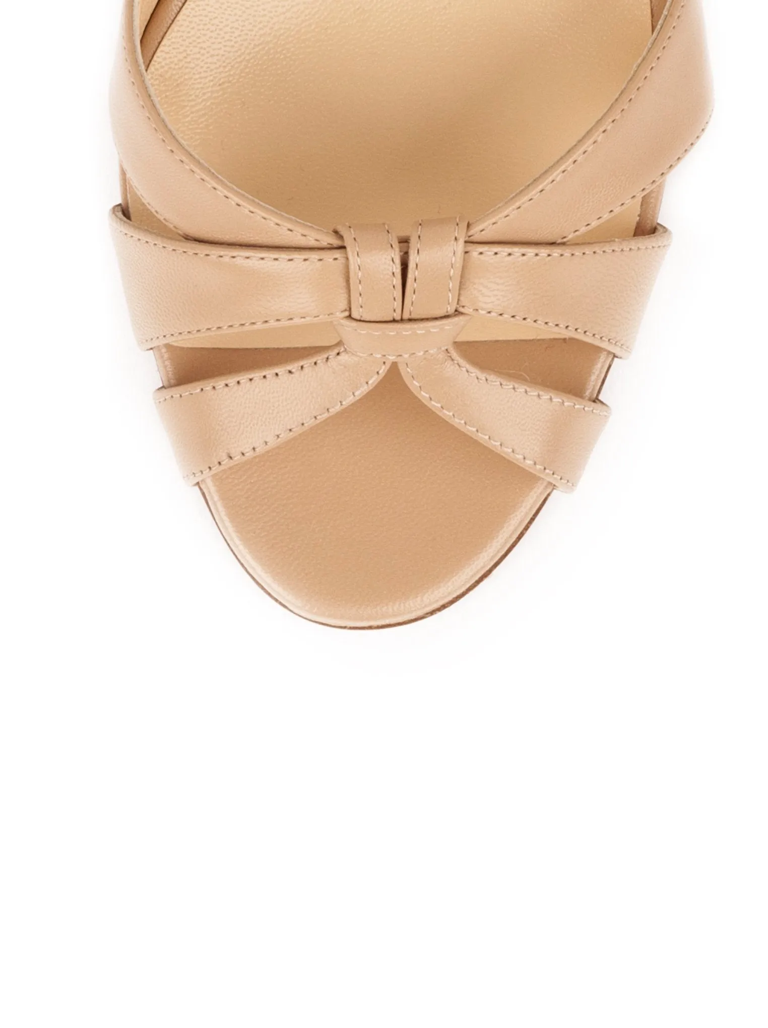 Trezuma 85 Kid Ankle Strap Sandals - Nude